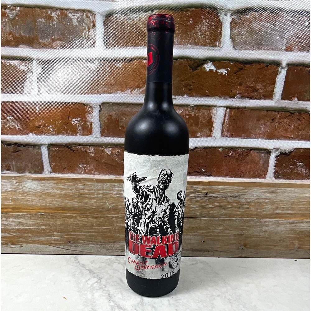 The Walking Dead Cabernet Sauvignon 2016 Black Wine Bottle Cabernet Red